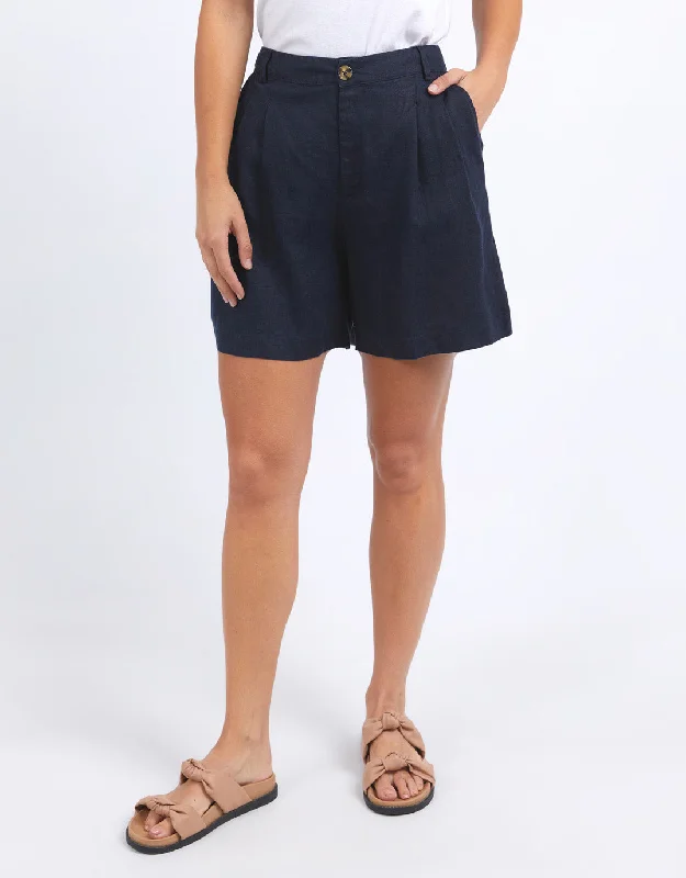 Oakleigh Shorts - Dark Sapphire