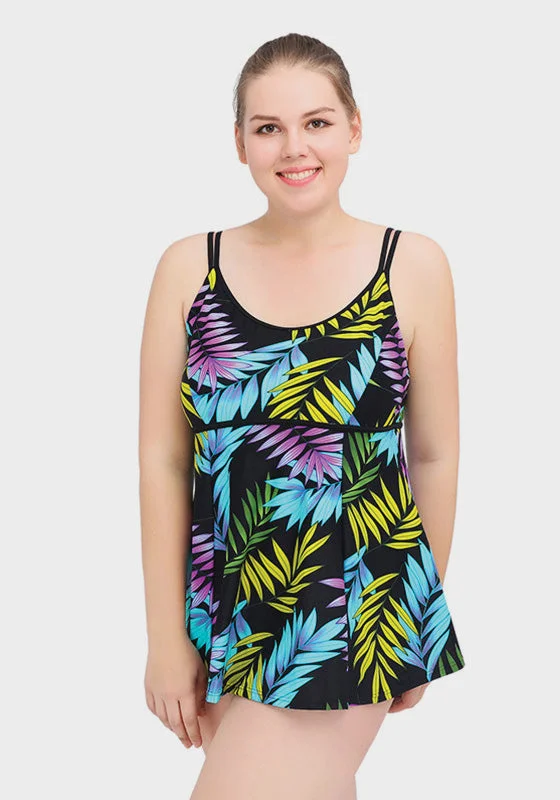 Setha Plus Size Print Swim Dress