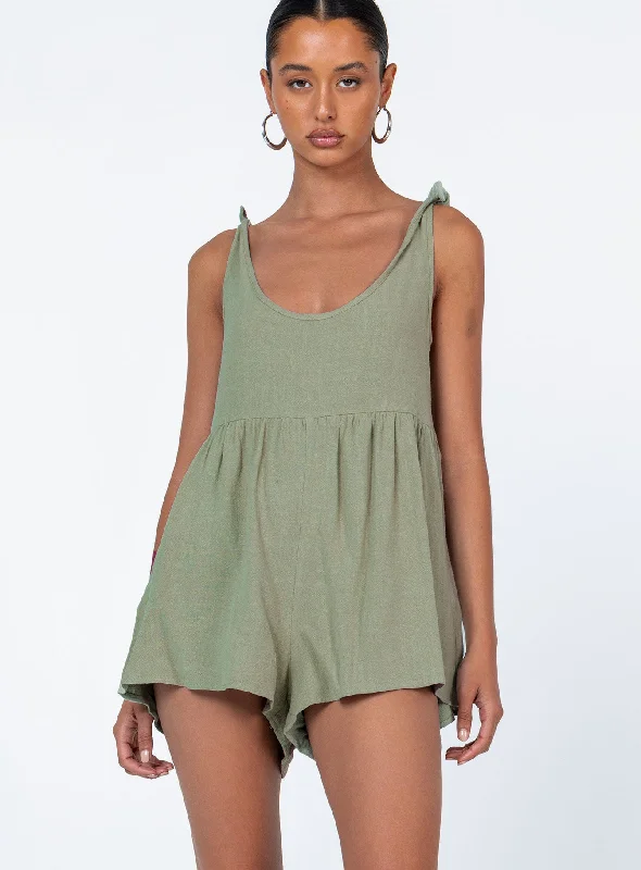 Tay Romper Sage