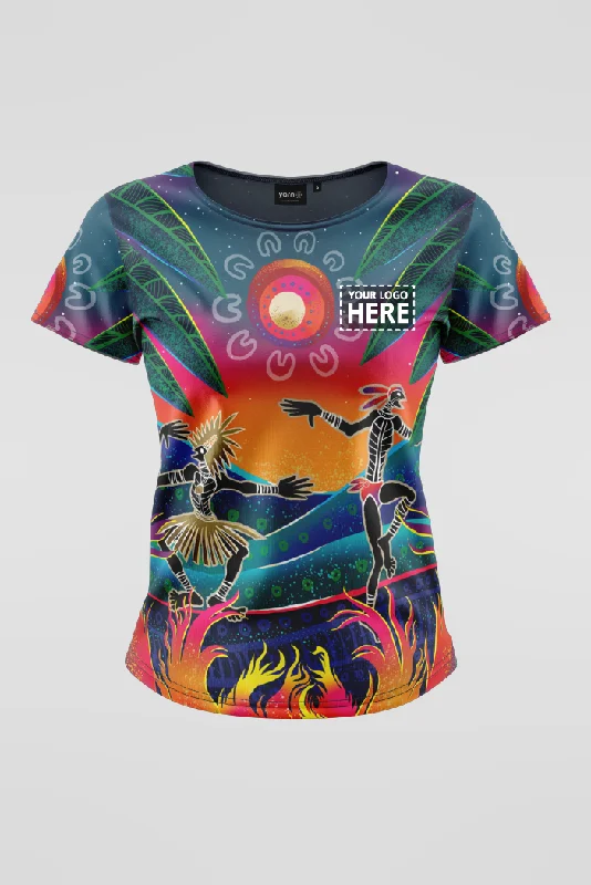 Fire Spirit People Women's Fashion Top