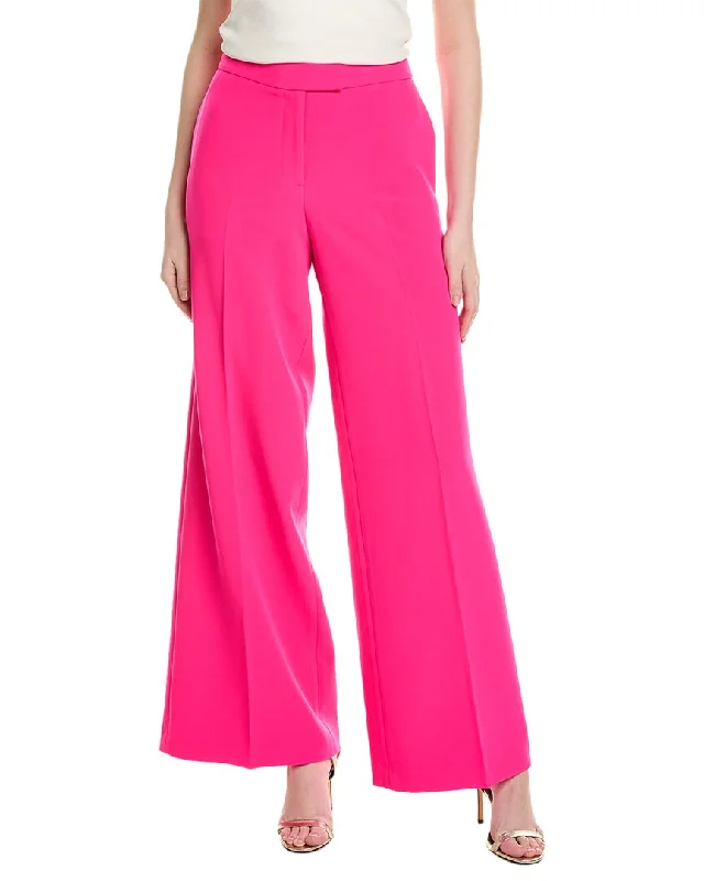 Women's Seamless Compression Tight Trousers in Gray for Fitness and Yoga SessionsBCBGMAXAZRIA Wide Leg Pant