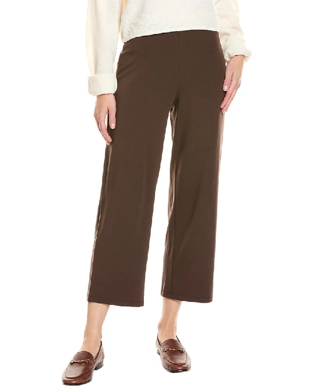 EILEEN FISHER Straight Cropped Pant