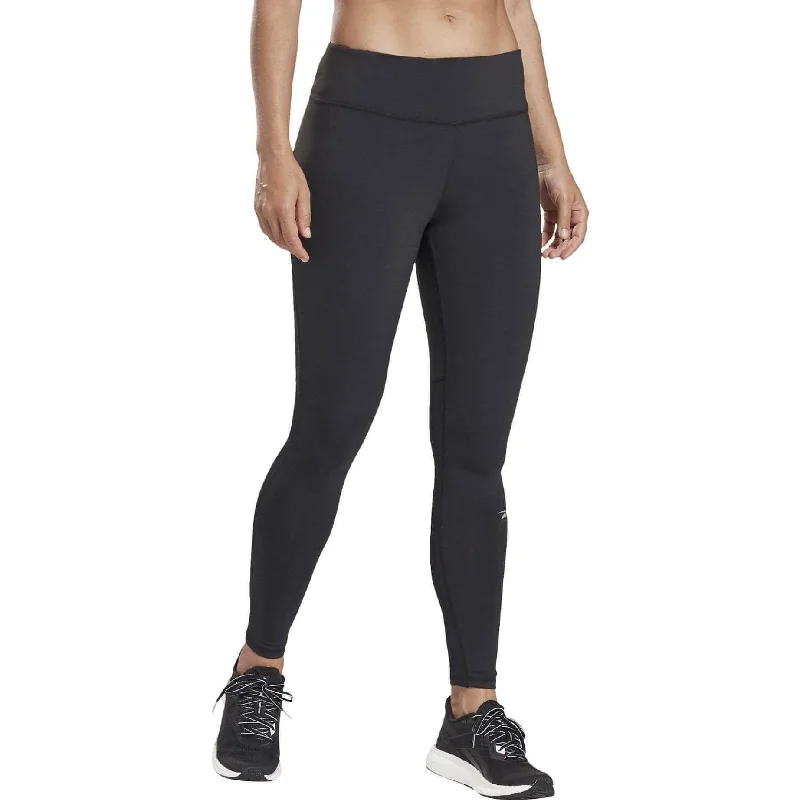 Reebok Essentials Womens Long Running Tights - Black