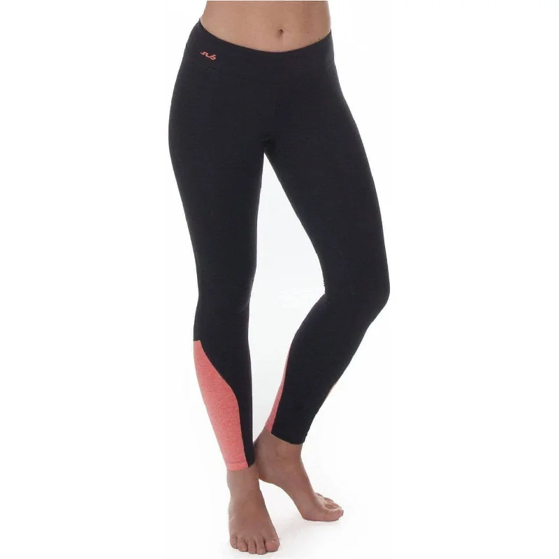 Sub Sports Cold Thermal Womens Long Running Tights - Black