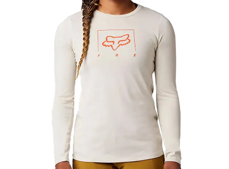 Fox Racing Ranger Dri Release Mid Long Sleeve MTB Jersey - Womens - Vintage White