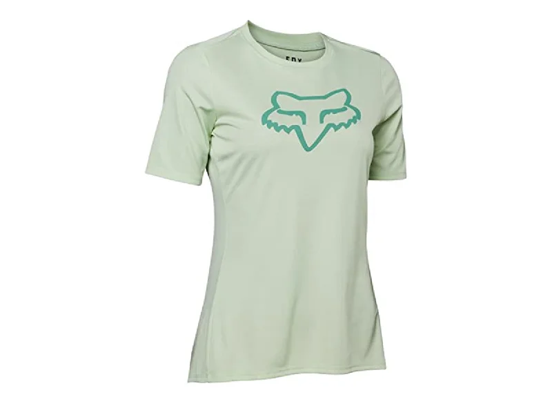 Fox Racing Ranger Foxhead Short Sleeve MTB Jersey - Womens - Acid Green