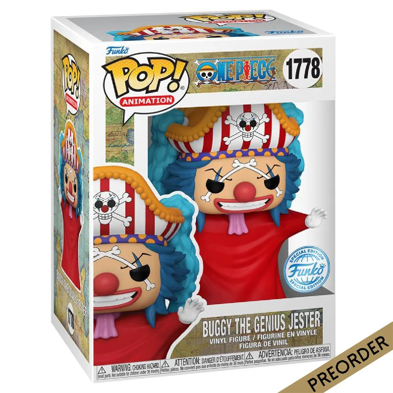 One Piece - Buggy The Genius Jester (Post Time-Skip) Pop! Vinyl