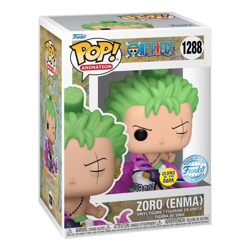 One Piece - Zoro with Enma Glow Pop! Vinyl