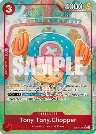 Tony Tony.Chopper (Alternate Art) (EB01-006) One Piece - Memorial Collection