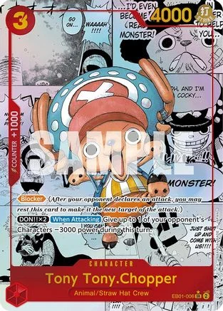 Tony Tony.Chopper (Alternate Art) (Manga) (EB01-006) One Piece - Memorial Collection