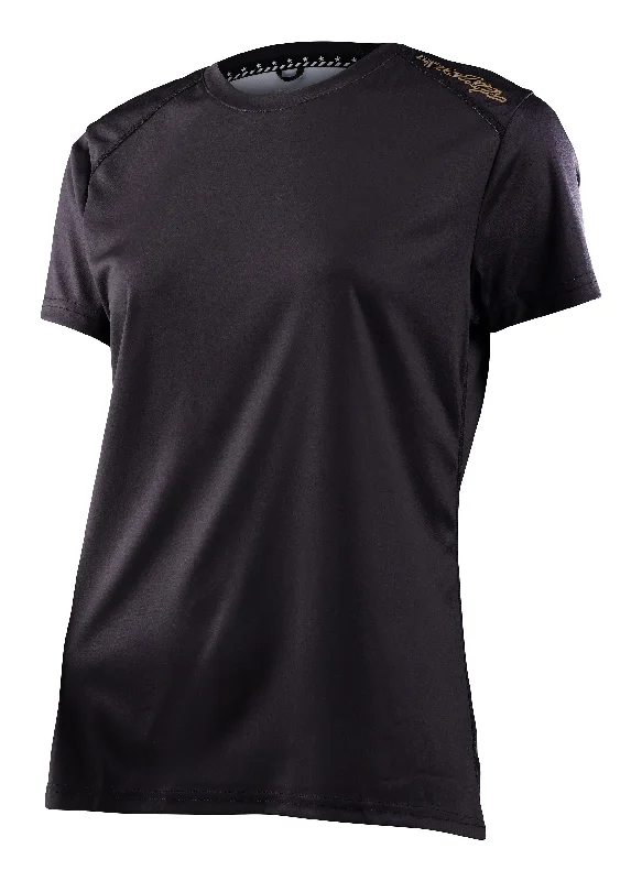 Troy Lee Designs Lilium Short Sleeve MTB Jersey - Womens - Black - 2023