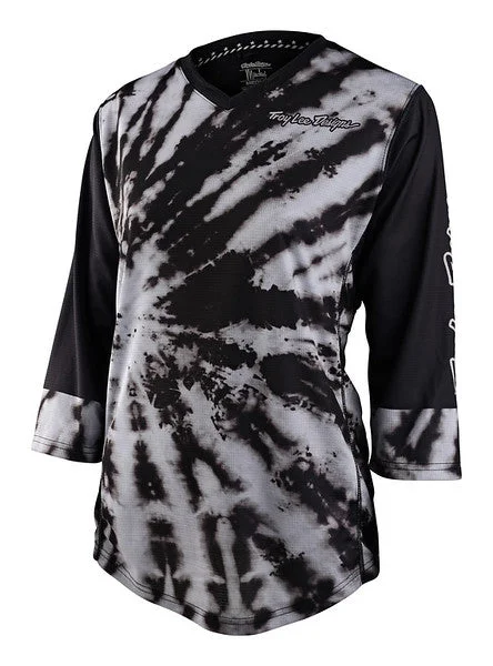 Troy Lee Designs Mischief 3/4 Sleeve MTB Jersey - Womens - Tie Dye - Black