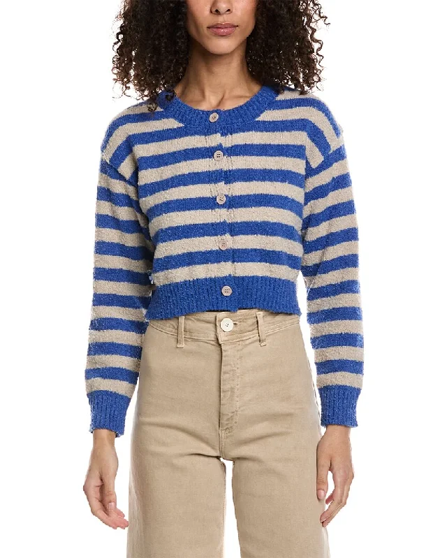 ribbed women cardigan with a classic textureAiden Cardigan