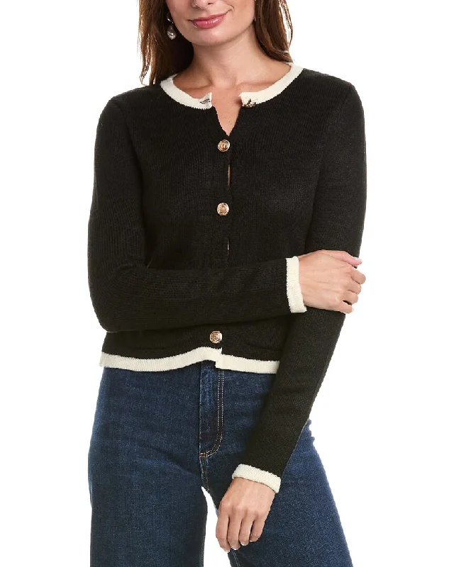 ribbed women cardigan with a classic textureAvantlook Cardigan