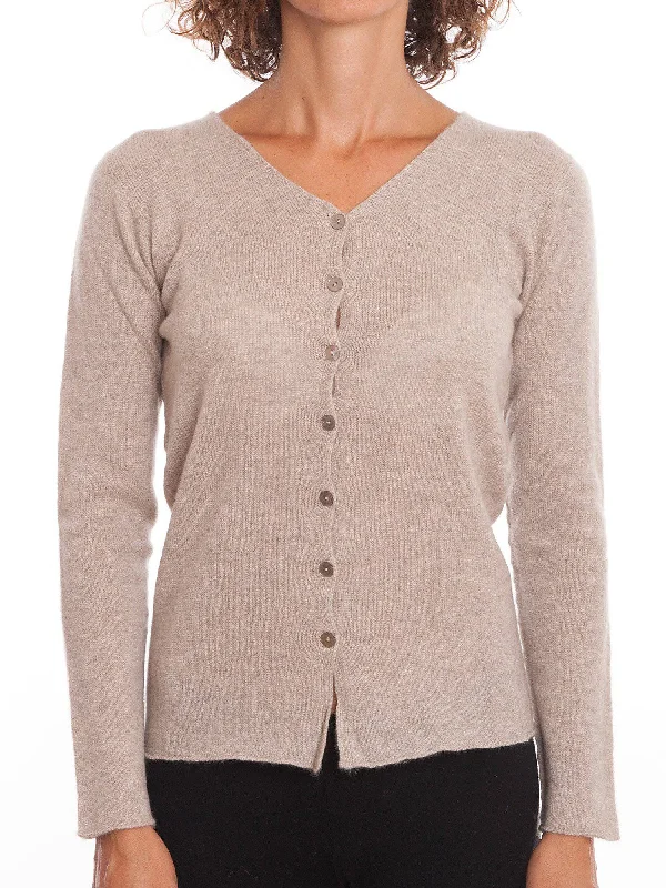 organic cotton women cardigan for an eco - friendly choiceCardigan With Buttons 100% Cashmere
