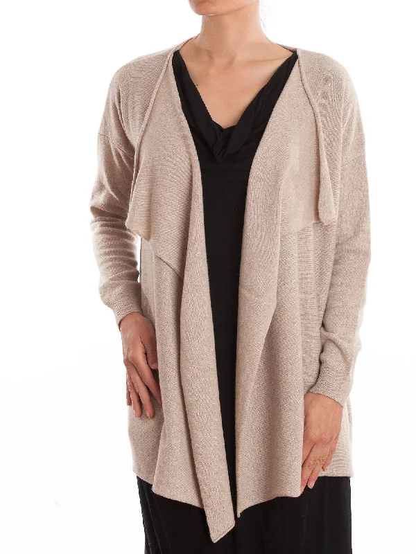 sequin embellished women cardigan for special occasionsWaterfall Cardigan Cashmere Blend