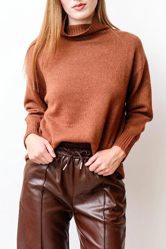 Chocolate Turtleneck