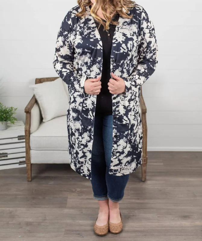 open front women cardigan for easy stylingColbie Cardigan In Tie Dye