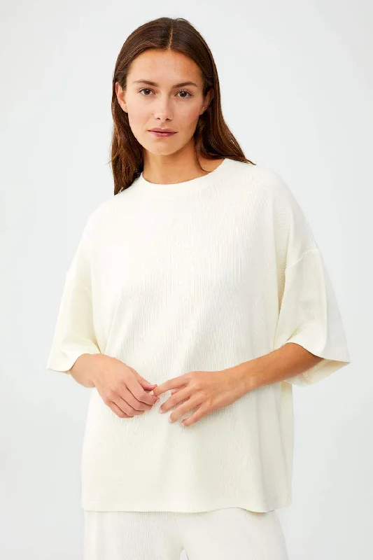 Oversized Ribbed Top