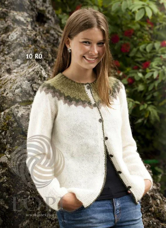 open front women cardigan for easy stylingHvít Women Wool Cardigan