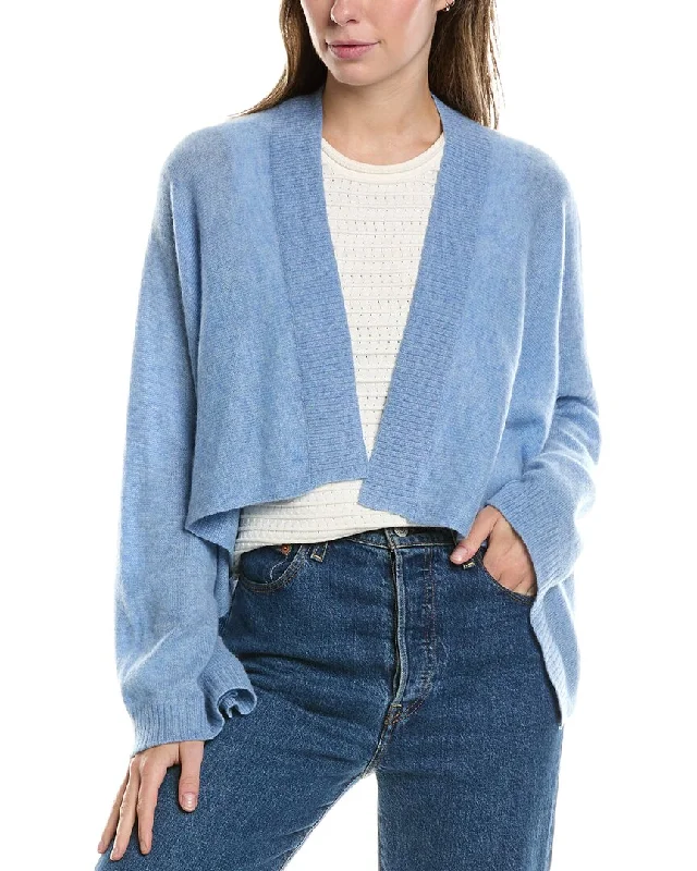 cashmere blend women cardigan for a luxurious feelInCashmere Open Cashmere Cardigan