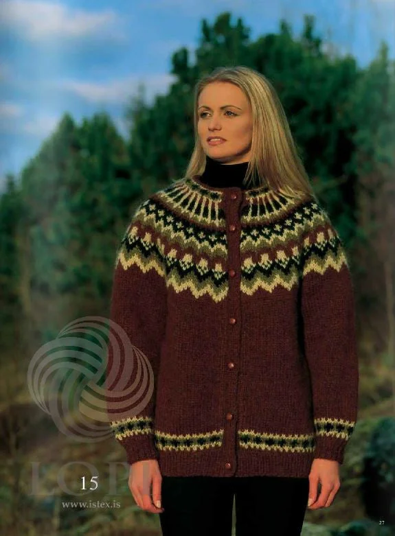 cropped women cardigan to pair with high - waisted jeansJörð Women Wool Cardigan Red