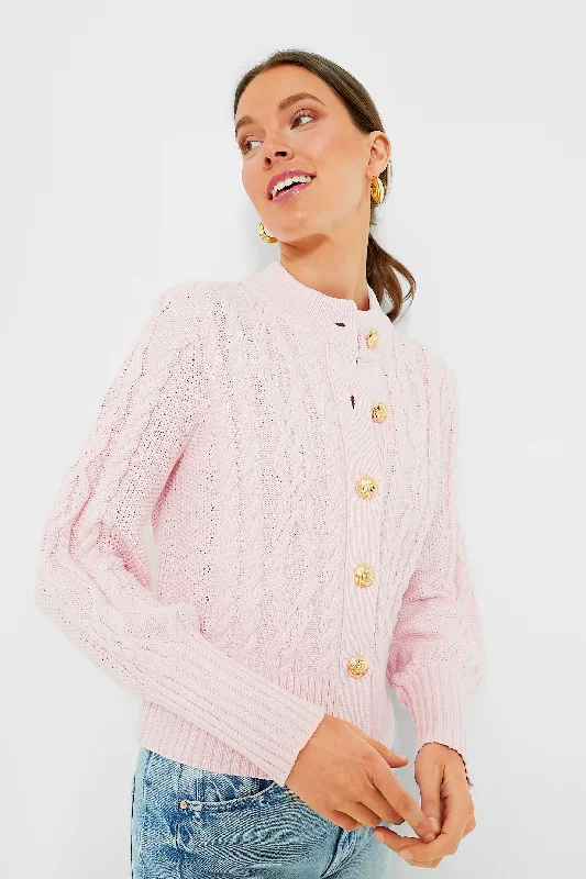 cropped women cardigan to pair with high - waisted jeansPink Salt Colette Cardigan