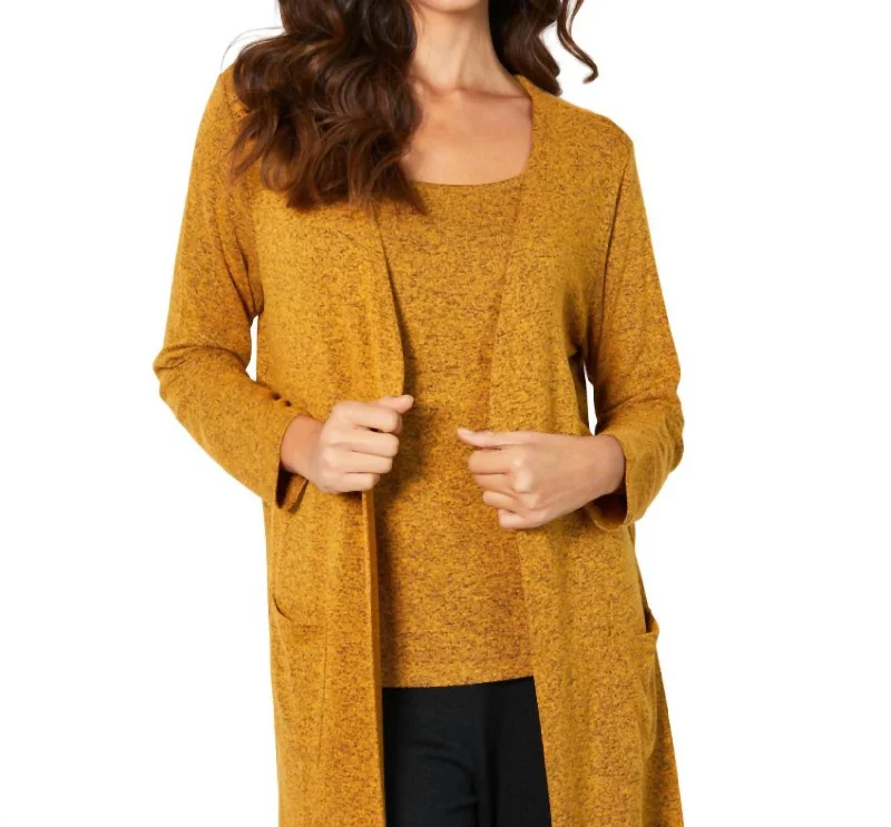 oversized women cardigan for a trendy and cozy lookPocket Duster Cardigan In Mango