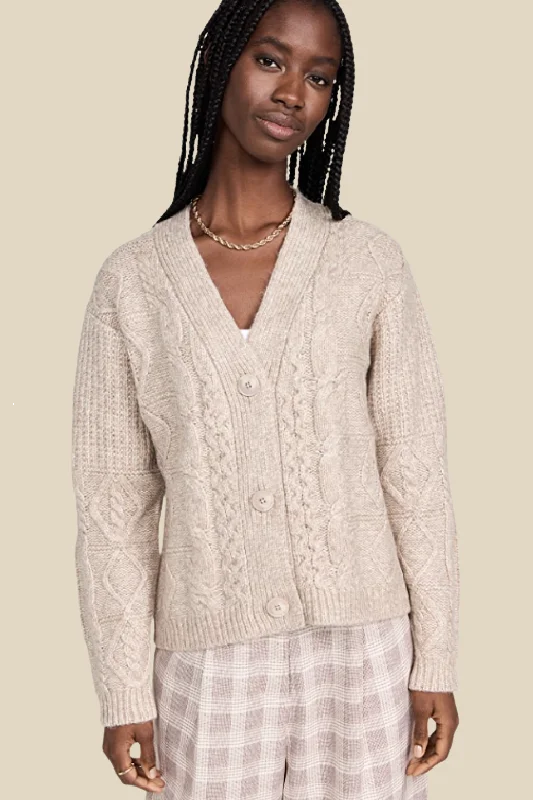 cropped women cardigan to pair with high - waisted jeansRyleigh Knit Cardigan