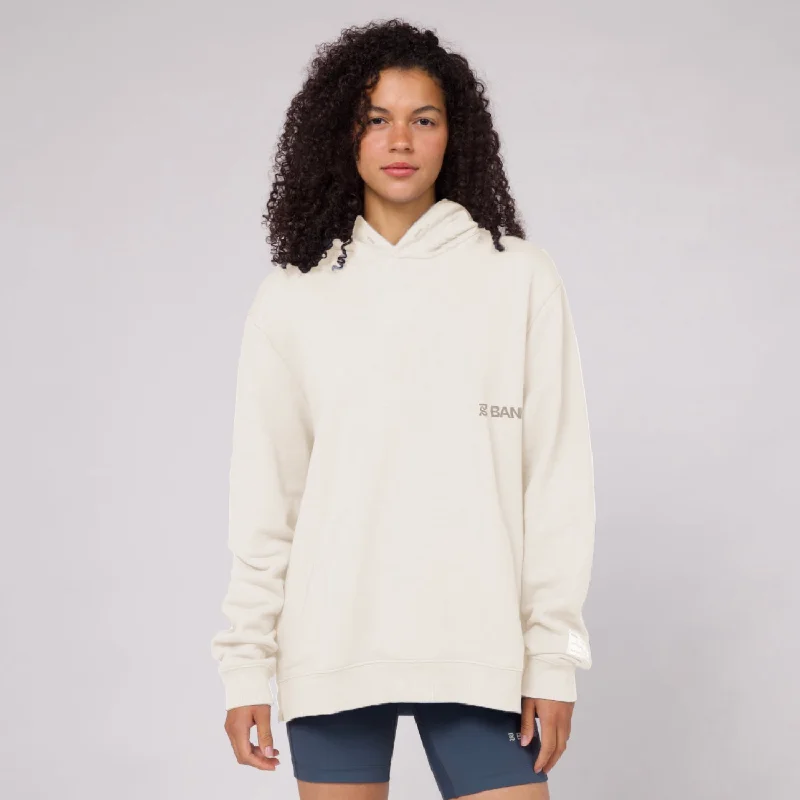 The Cotton Fleece Current Hoodie - Unisex, Cream