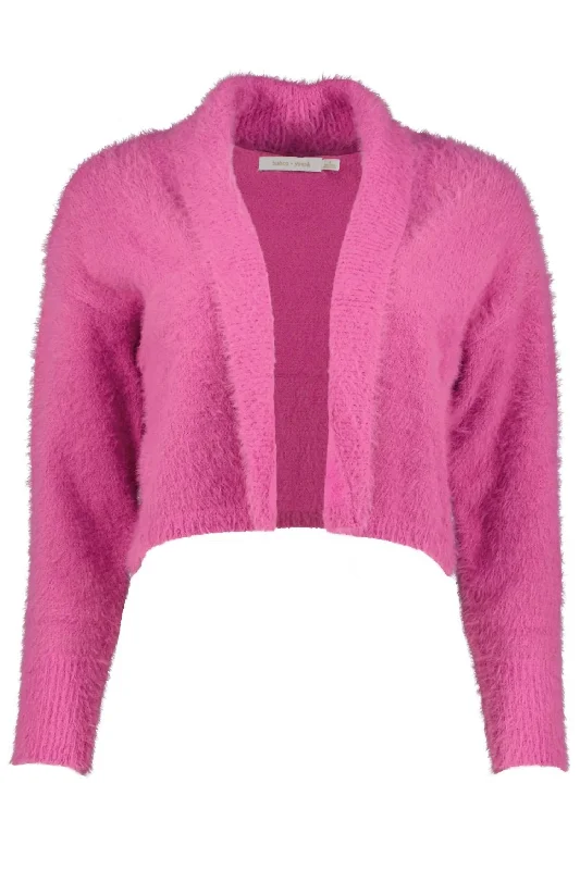 oversized women cardigan for a trendy and cozy lookWomen's Mila Cardigan In Crush