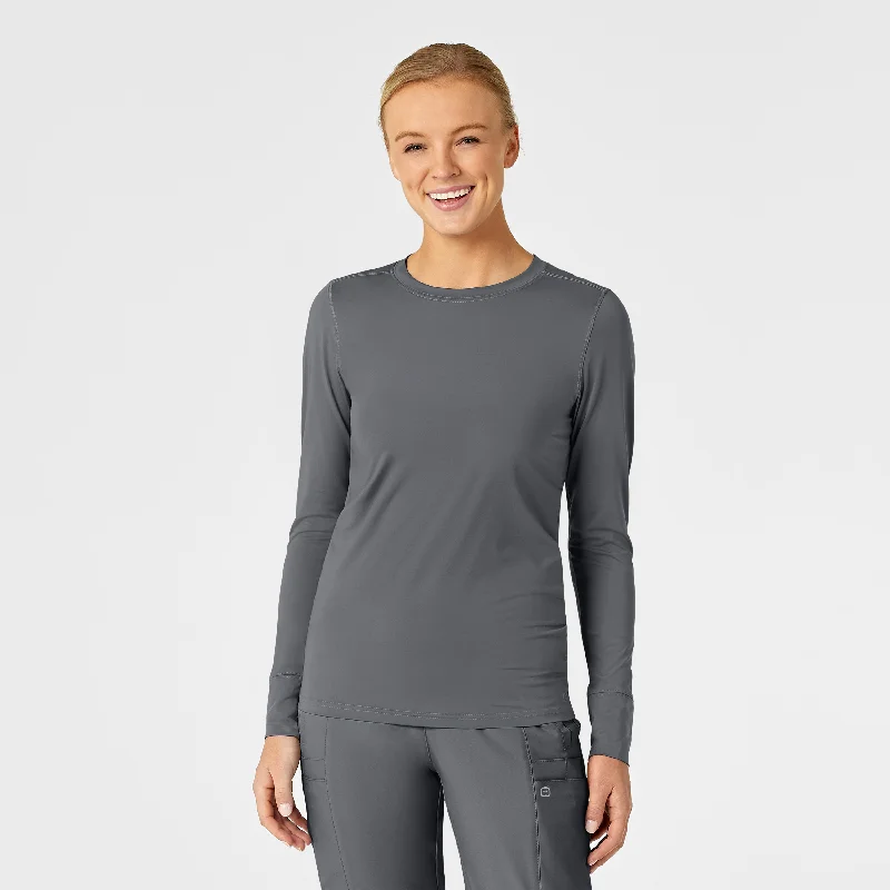 Women's Performance Long Sleeve Tee - Pewter