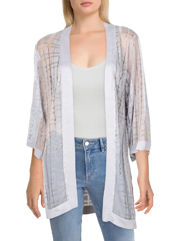 color block women cardigan with bold huesWomens Shawl Open Front Cardigan Sweater