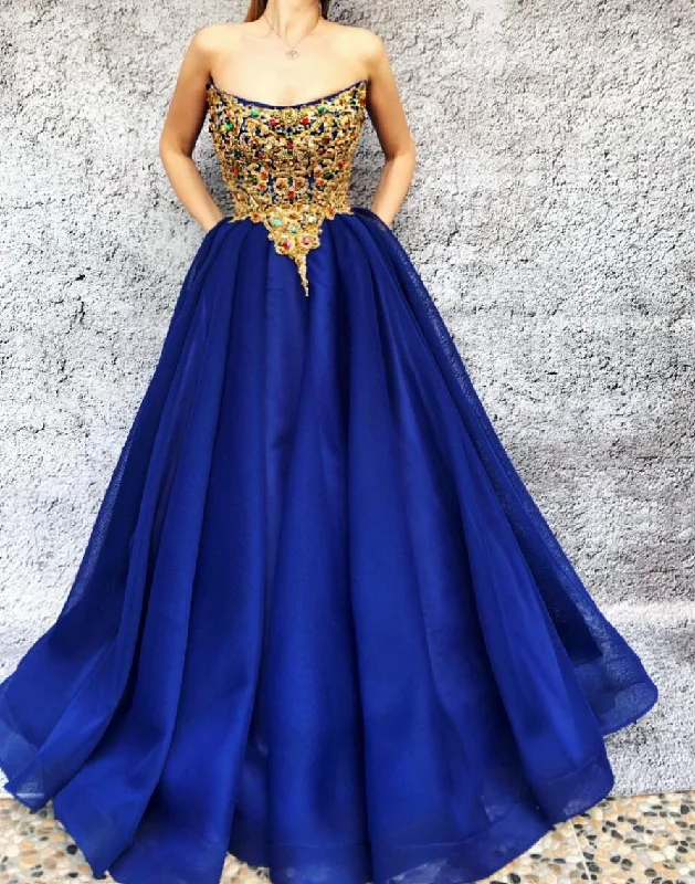 Gold Zaffre Gown