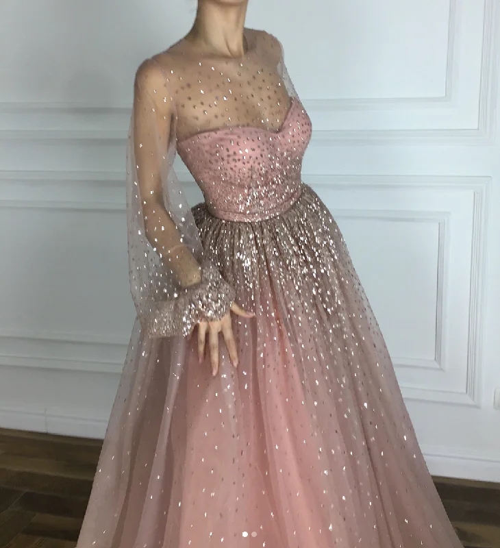 Pristine Pink Lady Gown