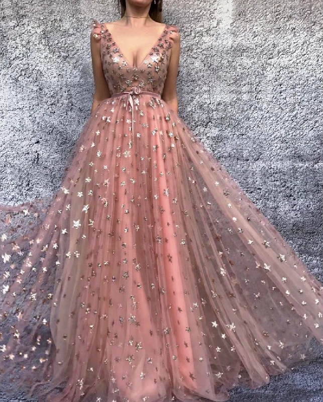 Cinnamon Stars Gown