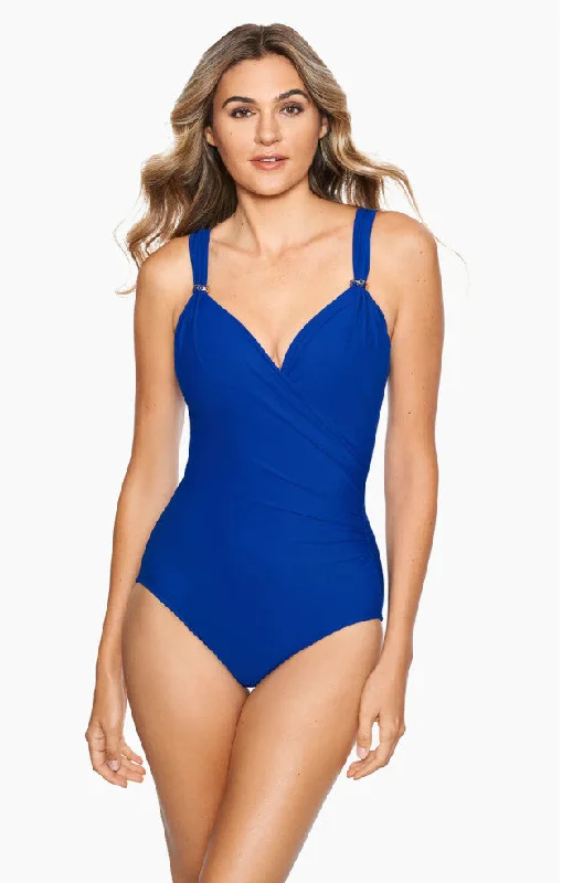 Siren One Piece Swimsuit (Azul Blue)