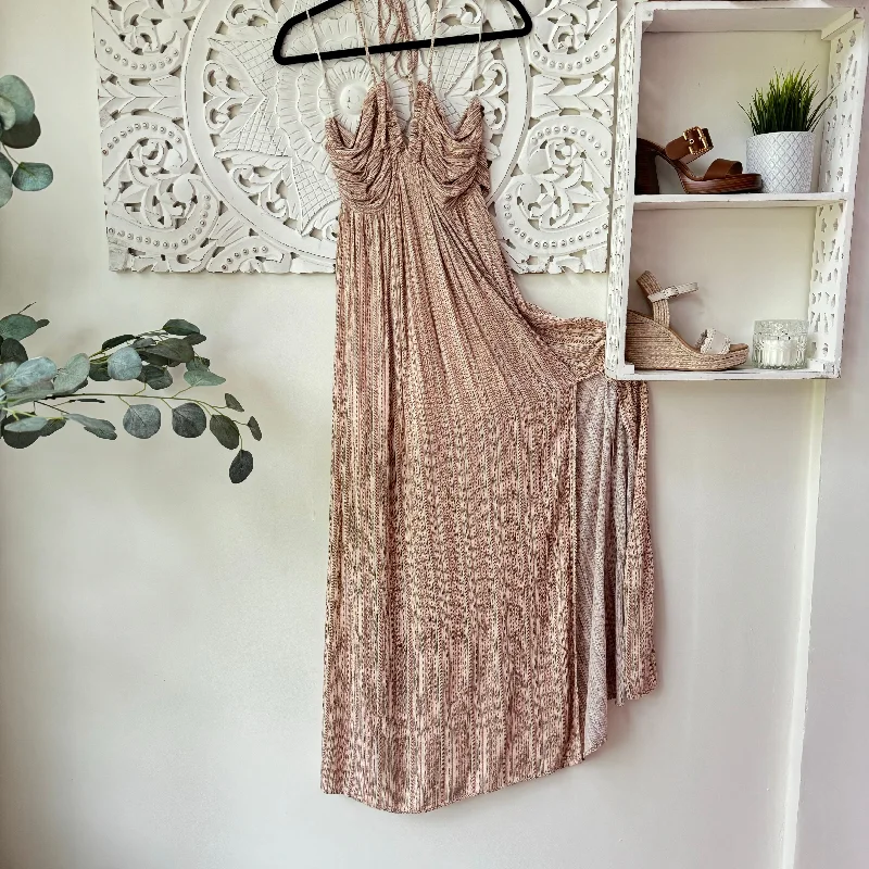 Take My Breath Away Maxi Dress in Rust