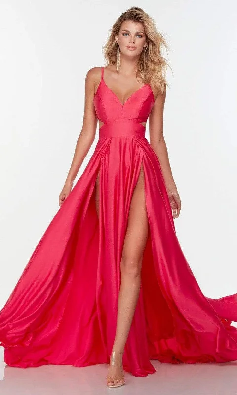 Alyce Paris - 61140 Long Cutout Accented Gown